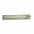 Ives Commercial Solid Brass 4in Modern Surface Bolt Satin Nickel Finish 40B154